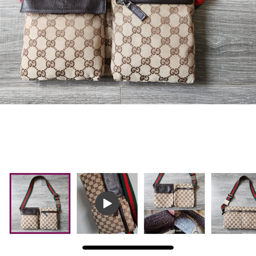 Gucci vintage Fanny pack